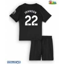 Tottenham Hotspur Brennan Johnson #22 Bortedraktsett Barn 2025-26 Kortermet (+ Korte bukser)